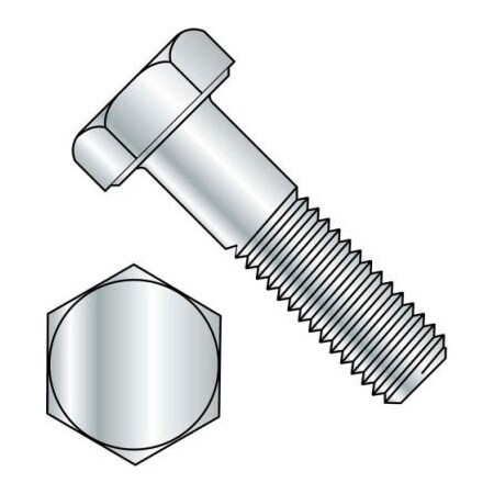 Titan Fasteners Class 8.8, M4-0.70 Hex Head Cap Screw, Zinc Plated Steel JPN04022X